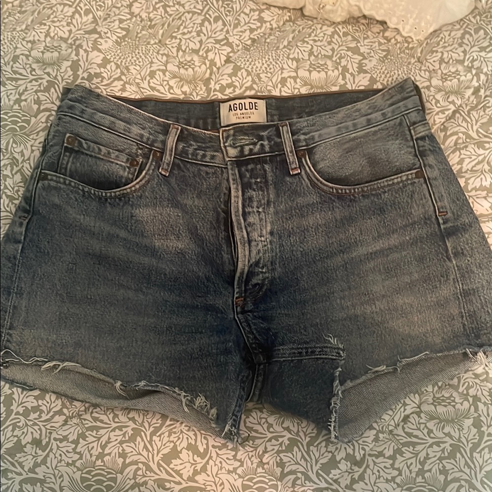 Agolde Denim Cutoff Shorts